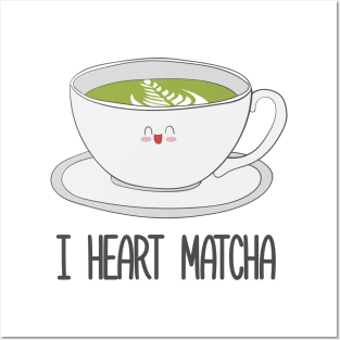 I Love Matcha! Matcha Tea Posters and Art